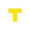 5S Supplies 5S Corner Markers, 2 in W., 6 in L., 0.003 in Thickness, 25 PK VST-SQUARE-YELLOW - alternate 1